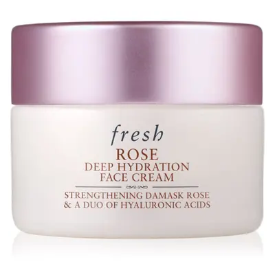 fresh Rose Deep Hydration Face Cream crema idratante viso con acido ialuronico