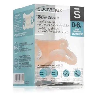 Suavinex Zero Zero Physiological Teat ciuccio -2-2 m