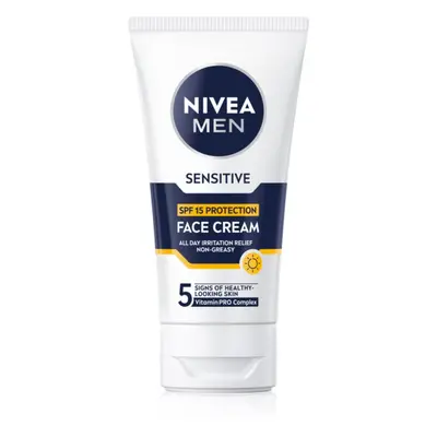 NIVEA MEN Sensitive crema protettiva per uomo SPF