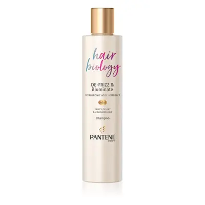 Pantene Hair Biology De-Frizz & Illuminate shampoo per capelli secchi e tinti