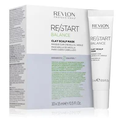 Revlon Professional Re/Start Balance maschera all'argilla per il cuoio capelluto