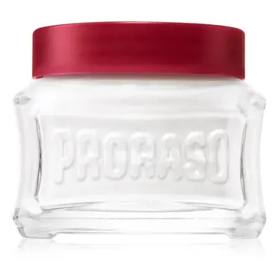 Proraso Red crema pre-shave per barbe dure