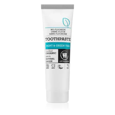 Urtekram Mint & Green Tea dentifricio alla menta con the verde