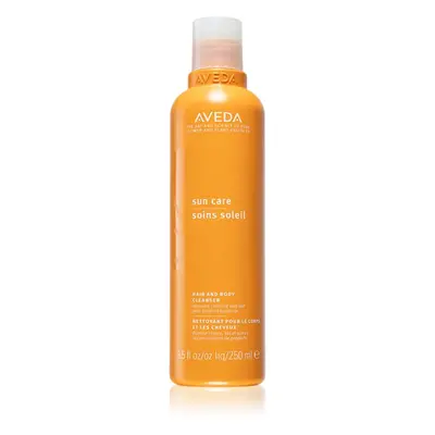 Aveda Sun Care Hair and Body Cleanser shampoo e doccia gel in per capelli affaticati da cloro, s