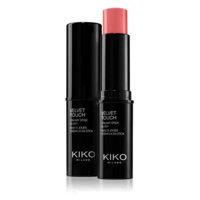 KIKO Milano Velvet Touch blush in crema in bastoncino colore Geranium