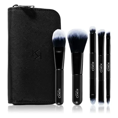 KIKO Milano Travel Brush Set set di pennelli con custodia