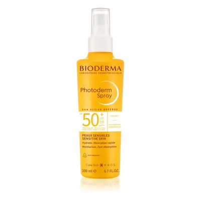 Bioderma Photoderm Sprej SPF 50+ latte abbronzante protettivo in spray SPF 50+