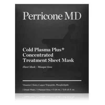 Perricone MD Cold Plasma Plus+ Treatment Sheet Mask maschera in tessuto nutriente