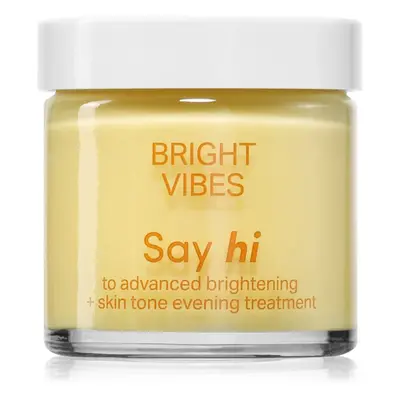 Say Hi Bright Vibes crema illuminante per unificare il tono della pelle