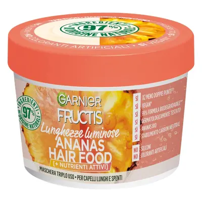 Garnier Fructis Ananas Hair Food maschera rivitalizzante per capelli lunghi