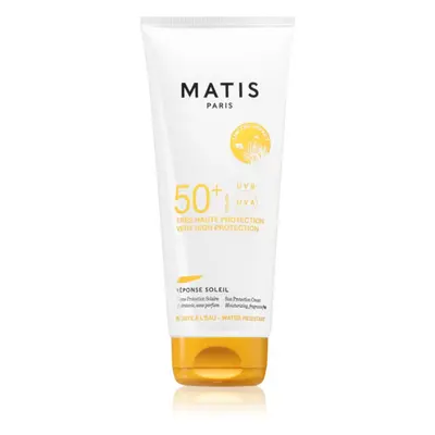 MATIS Paris Réponse Soleil Sun Protection Cream crema abbronzante viso SPF 50+