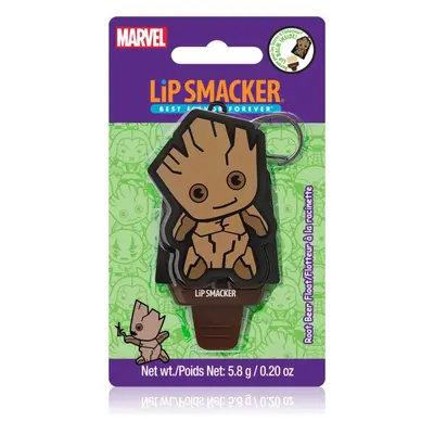 Lip Smacker Marvel Guardians of the Galaxy portachiavi con balsamo per bambini Groot (Root Beer 