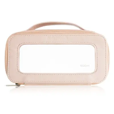 Notino Travel Collection In-Flight Pouch custodia per il trucco Beige 20x10x5 cm