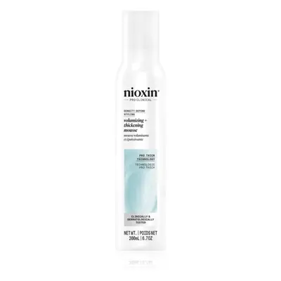 Nioxin Density Defend Styling Volumizing fissante in mousse per il volume dei capelli