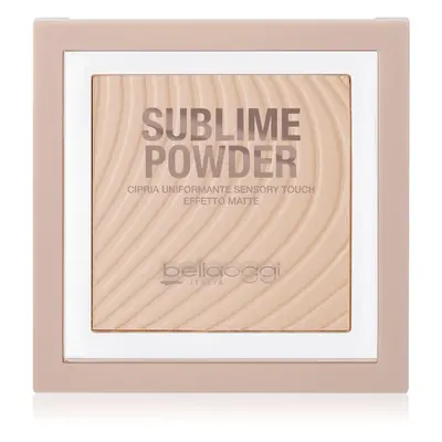 bellaoggi Sublime Powder cipria compatta effetto opaco colore Golden Sand