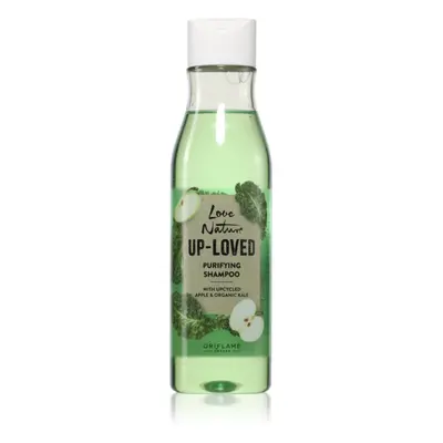 Oriflame Love Nature Up-Loved Upcycled Apple & Organic Kale shampoo detergente per capelli grass