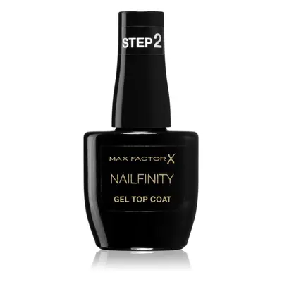 Max Factor Nailfinity Gel Top Coat gel smalto coprente colore The Finale