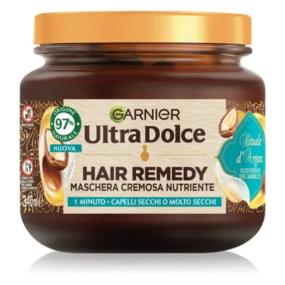 Garnier Ultra Dolce Rituale d'Argan maschera nutriente per capelli molto secchi