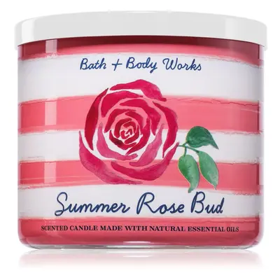 Bath & Body Works Summer Rose Bud candela profumata