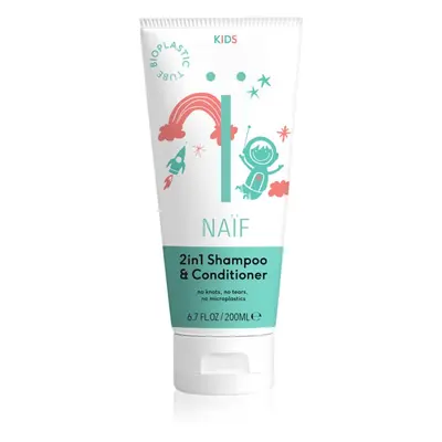 Naif Kids Shampoo & Conditioner shampoo e balsamo in per bambini