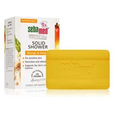 Sebamed Sensitive Skin Solid Shower saponetta nutriente e idratante αρώματα Mango & Ginger