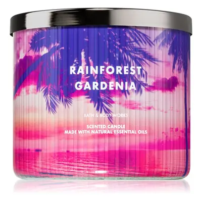 Bath & Body Works Rainforest Gardenia candela profumata