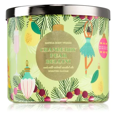 Bath & Body Works Cranberry Pear Bellini candela profumata