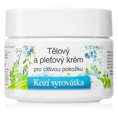 Bione Cosmetics Kozí Syrovátka crema nutriente viso e corpo per pelli sensibili