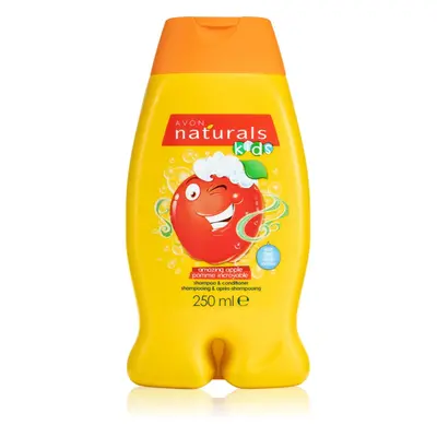 Avon Naturals Kids Amazing Apple shampoo e balsamo in per bambini con profumazione Amazing Apple