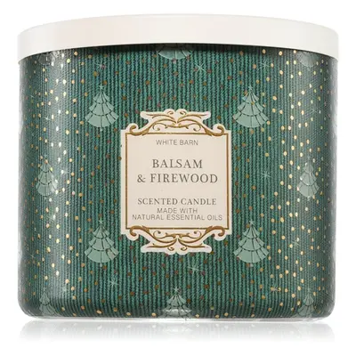 Bath & Body Works Balsam & Firewood candela profumata