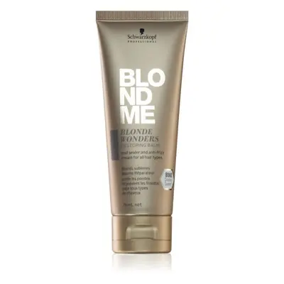 Schwarzkopf Professional Blondme Blonde Wonders balsamo rigenerante per capelli biondi e con mèc