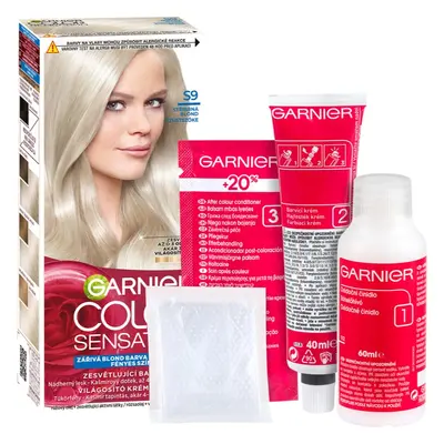 Garnier Color Sensation The Vivids tinta per capelli colore S9 Silver Diamond Blond