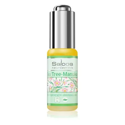 Saloos Bio Skin Oils Tea Tree & Manuka olio lenitivo e rigenerante per pelli acneiche