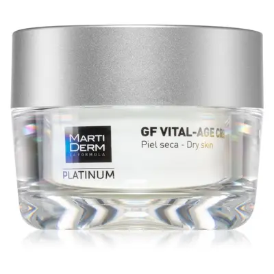 MartiDerm Platinum GF Vital-Age crema viso rivitalizzante per pelli secche