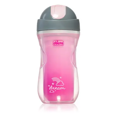 Chicco Sport Pink thermos con cannuccia 14m+