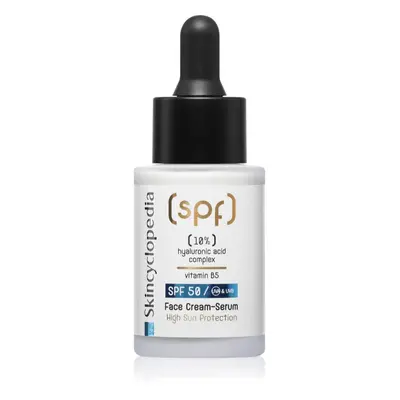 Skincyclopedia 10% Hyaluronic Acid Complex + Vitamin B5 siero in crema SPF