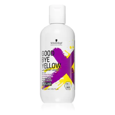 Schwarzkopf Professional Goodbye Yellow shampoo anti-giallo per capelli tinti e con mèches