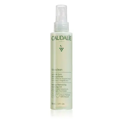 Caudalie Vinoclean olio struccante detergente per viso e occhi