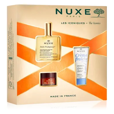 Nuxe Huile Prodigieuse The Iconics confezione regalo per viso e corpo