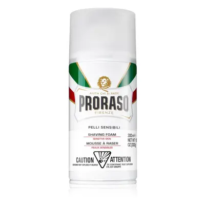 Proraso White schiuma da barba per pelli sensibili