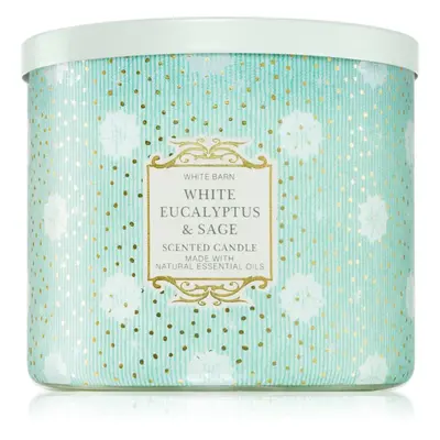 Bath & Body Works White Eucalyptus & Sage candela profumata