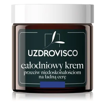 Uzdrovisco Violet All-Day Cream crema giorno idratante per pelli con imperfezioni