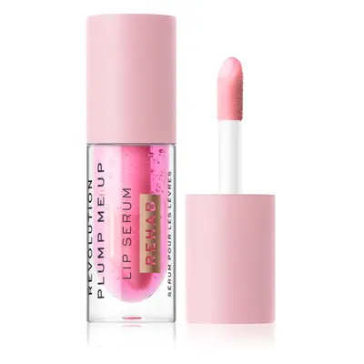 Makeup Revolution Rehab siero rigenerante per labbra voluminose colore Pink Glaze