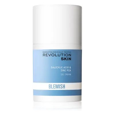 Revolution Skincare Blemish Salicylic Acid & Zinc PCA crema-gel idratante per pelli grasse e pro