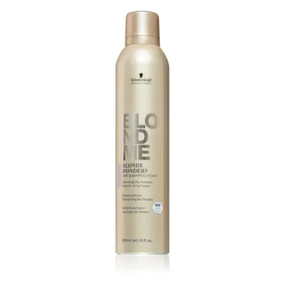 Schwarzkopf Professional Blondme Blonde Wonders Shampoo secco in schiuma per capelli biondi e co