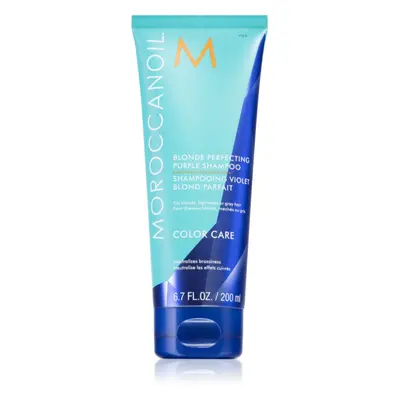 Moroccanoil Color Care shampoo tonificante viola per capelli biondi