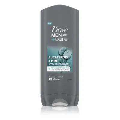 Dove Men+Care Advanced gel doccia per viso, corpo e capelli per uomo Eucalyptus & Mint