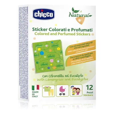 Chicco Natural Colored and Perfumed Stickers cerotti contro gli insetti y+