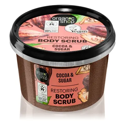 Organic Shop Body Scrub Cocoa & Sugar scrub corpo