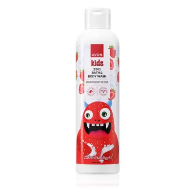 Avon Kids Strawberry prodotto per il bagno in